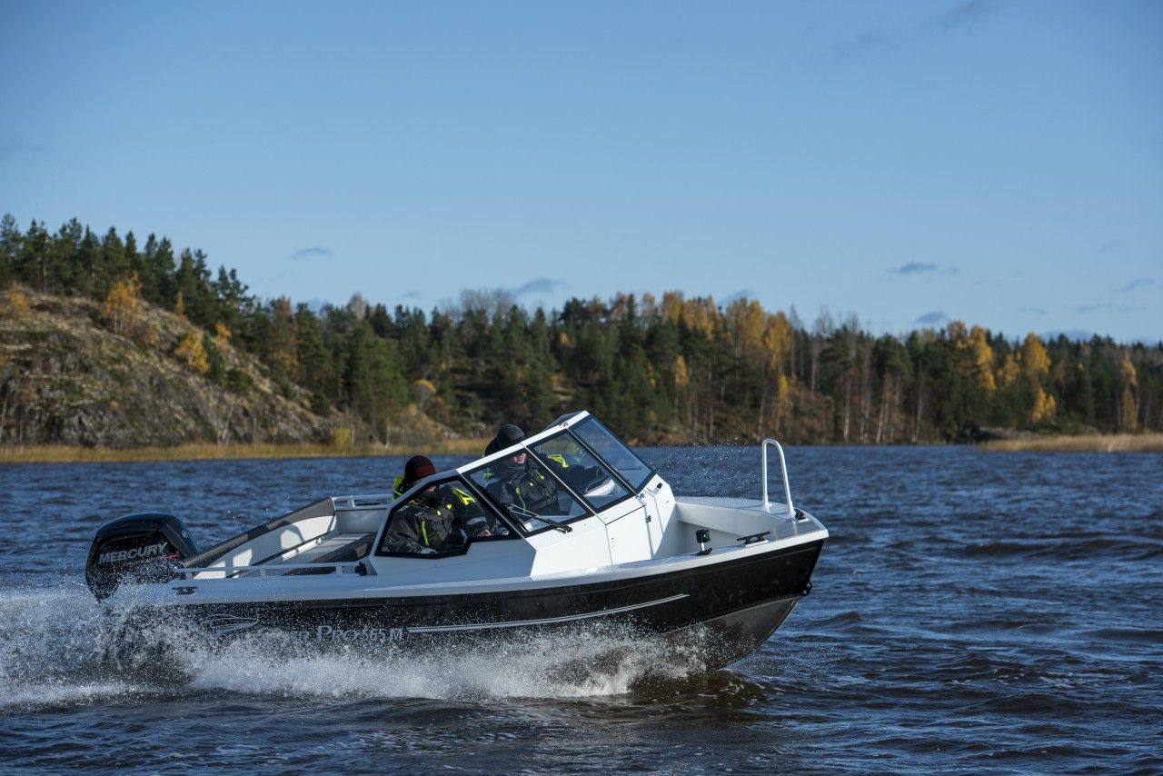 NorthSilver PRO 565 M на катере — пример установки, Рыбанутые.РФ