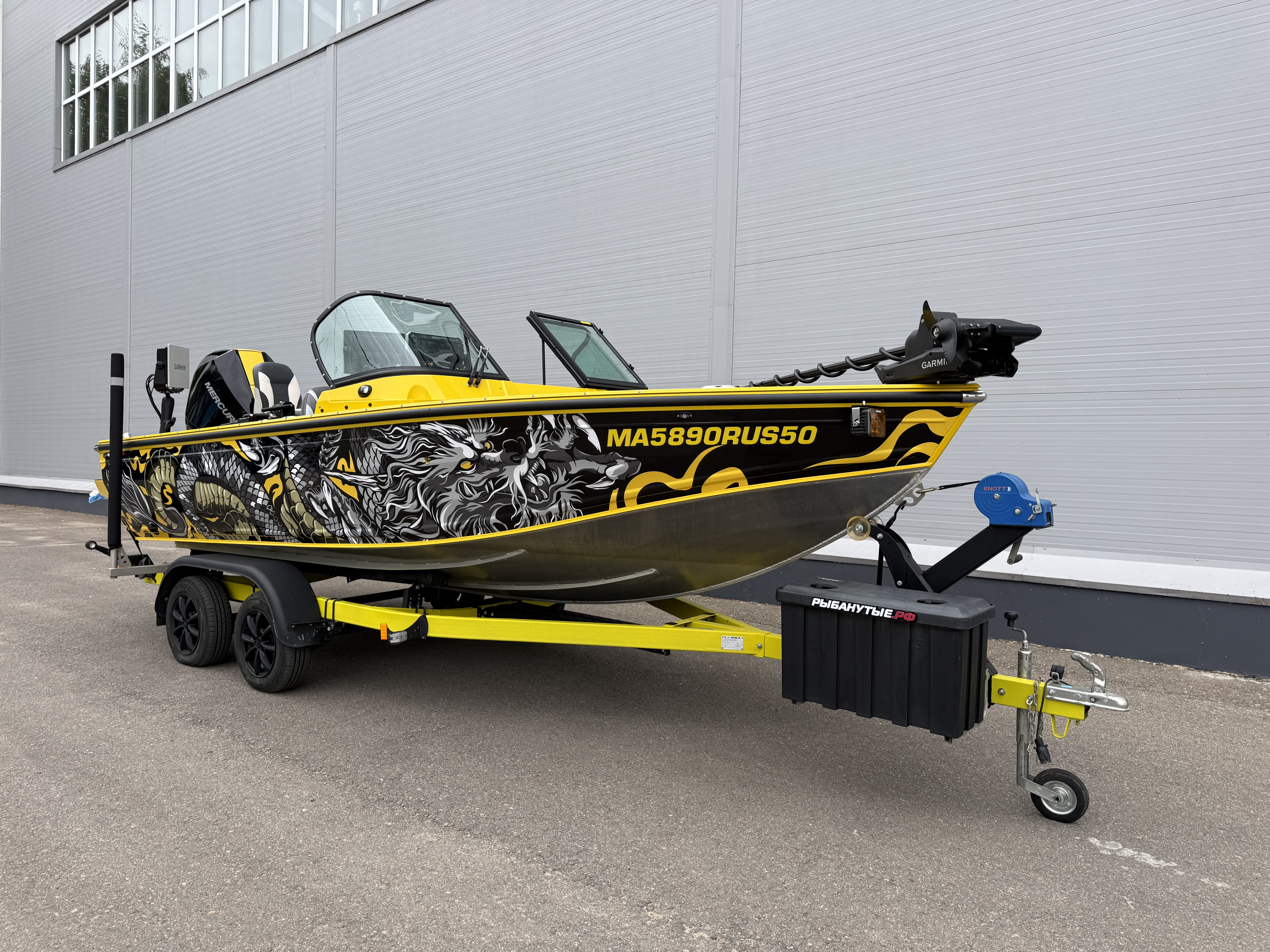 Лодка NorthSilver 585 FishSport + Mercury F 225 2023 г.в.