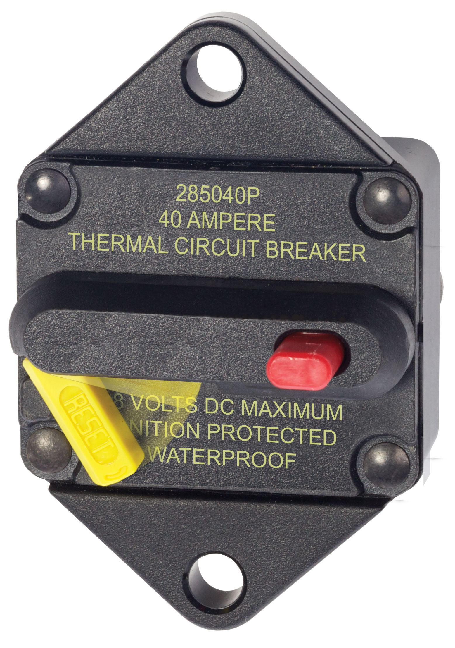 BlueSea 285-Series Circuit Breaker - Panel Mount 40A 7082