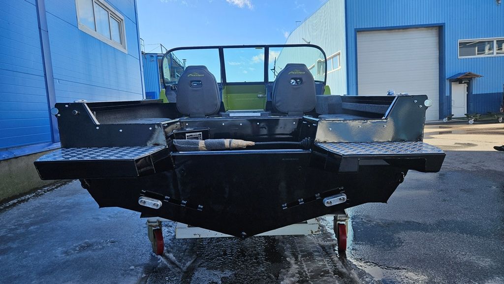 NorthSilver 545 Fish Sport v.2 на катере — пример установки, Рыбанутые.РФ