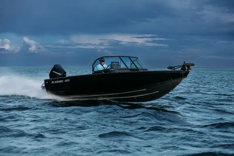 Albakore 650 Fish на катере — пример установки, Рыбанутые.РФ