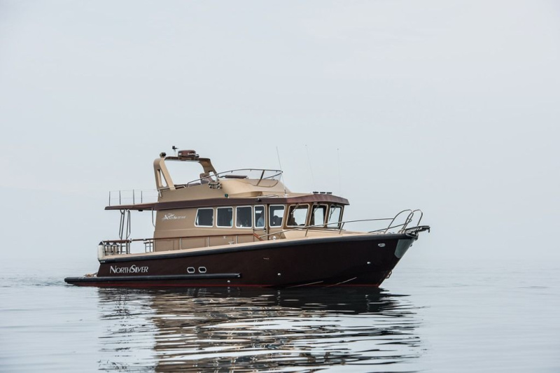 NorthSilver 1440 на катере — пример установки, Рыбанутые.РФ