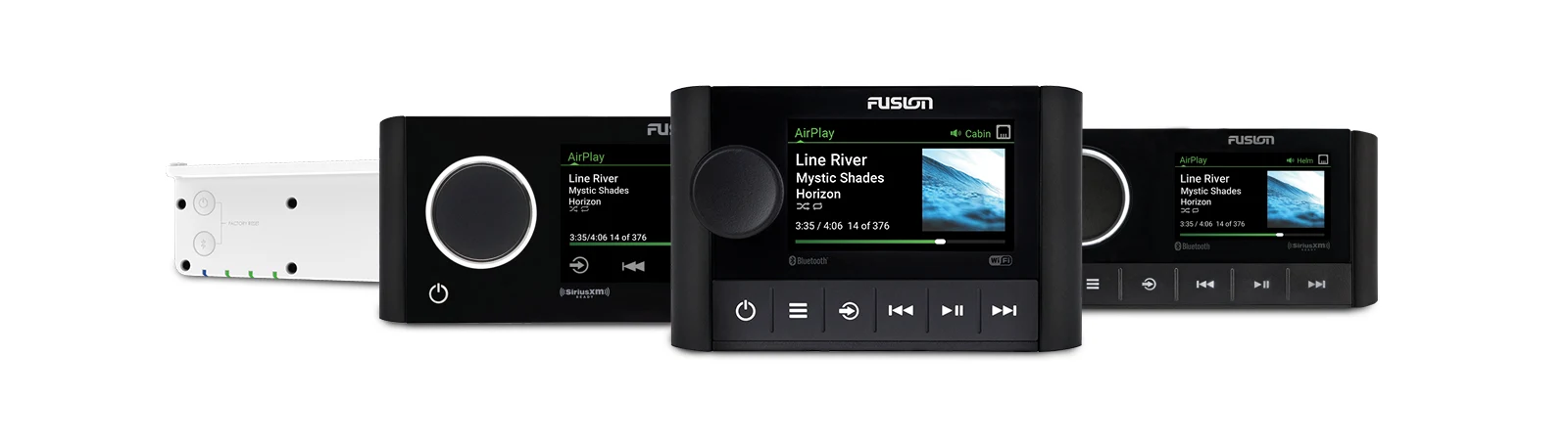 Fusion Apollo™ MS-SRX400 Marine Head Unit