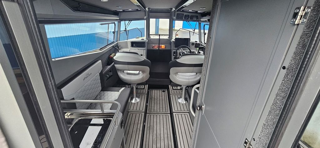 NorthSilver 766M XXL на катере — пример установки, Рыбанутые.РФ