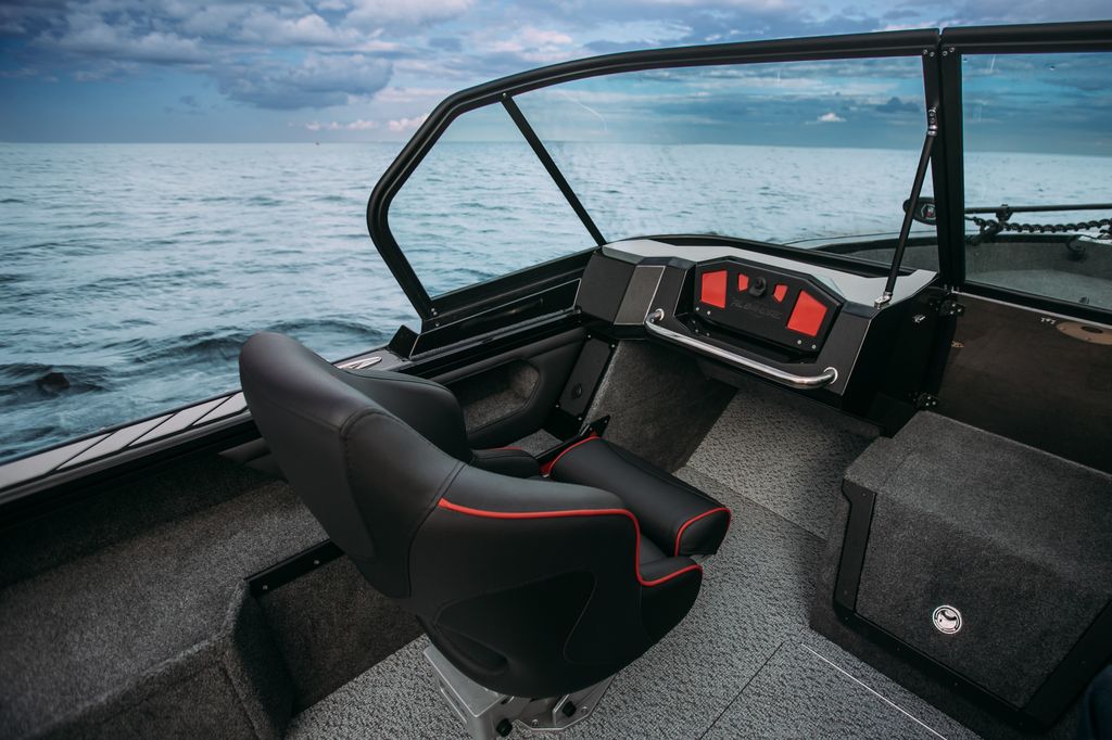 Albakore 650 Fish на катере — пример установки, Рыбанутые.РФ