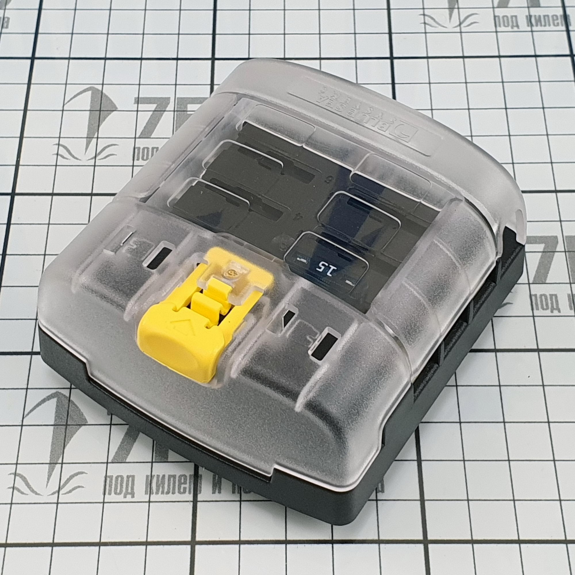 Блок предохранителей ATO/ATC Blue Sea ST-Blade 5028 32 В 30/100 А на 6 предохранителей с крышкой