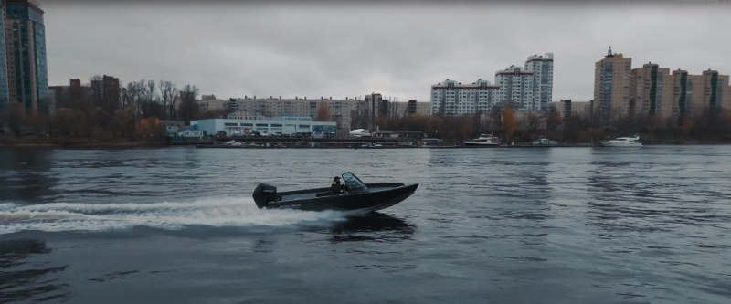 NorthSilver 620M Fish Sport на катере — пример установки, Рыбанутые.РФ