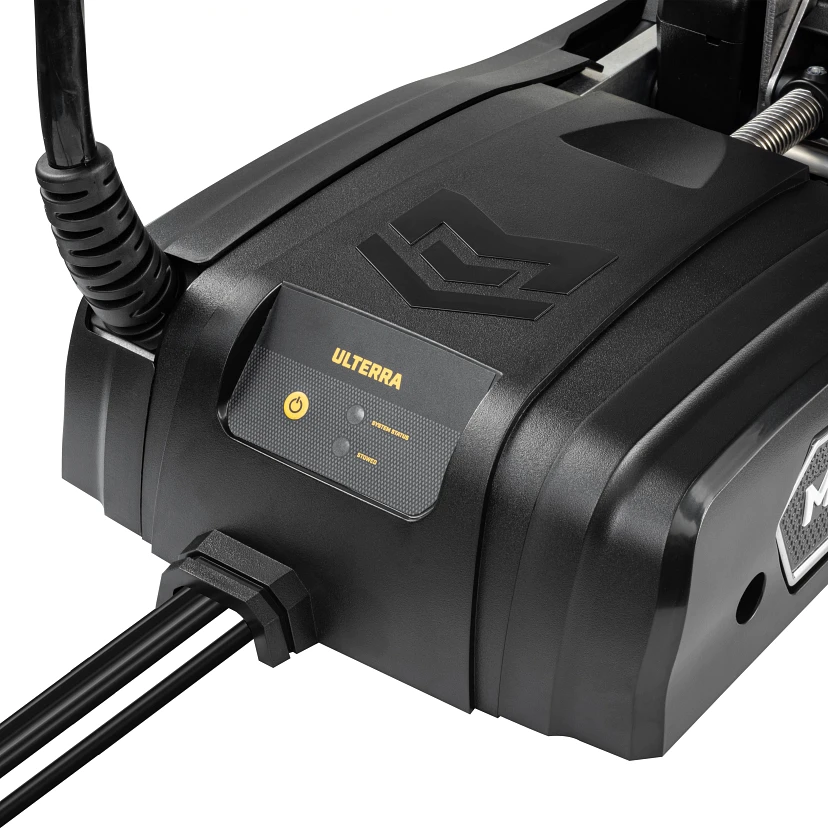 Minn Kota Ulterra QUEST 90/115 lb. Thrust, 72" Shaft, MEGA Side Imaging, Wireless Remote на катере — пример установки, Рыбанутые.РФ