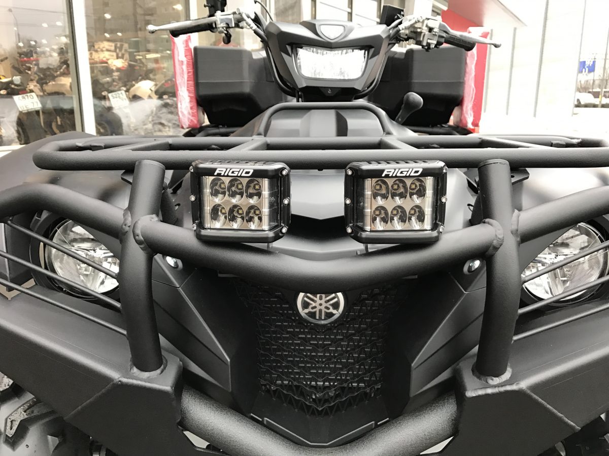 RIGID D-SS Серия PRO (9 светодиодов) Водительский свет (пара) на катере — пример установки, Рыбанутые.РФ
