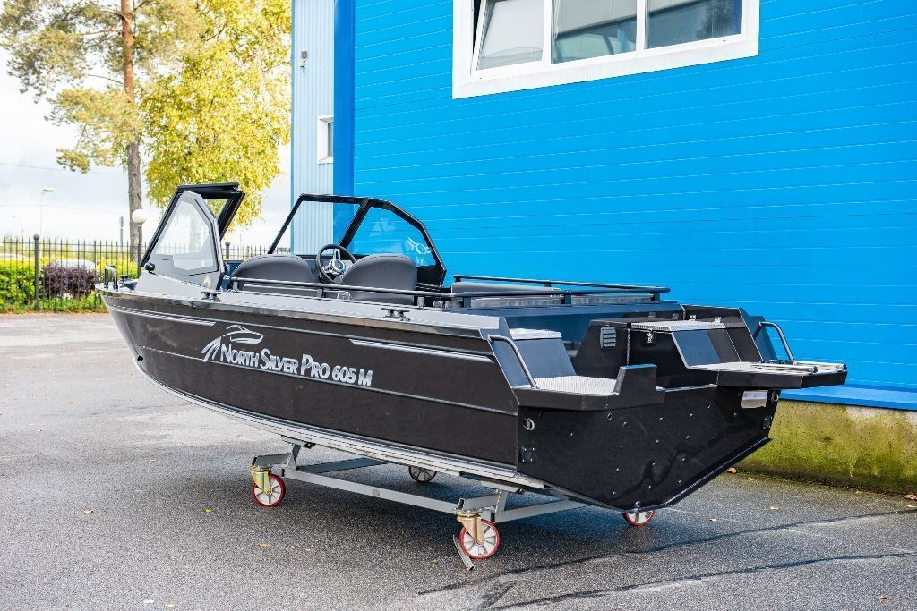 NorthSilver PRO 605 M на катере — пример установки, Рыбанутые.РФ