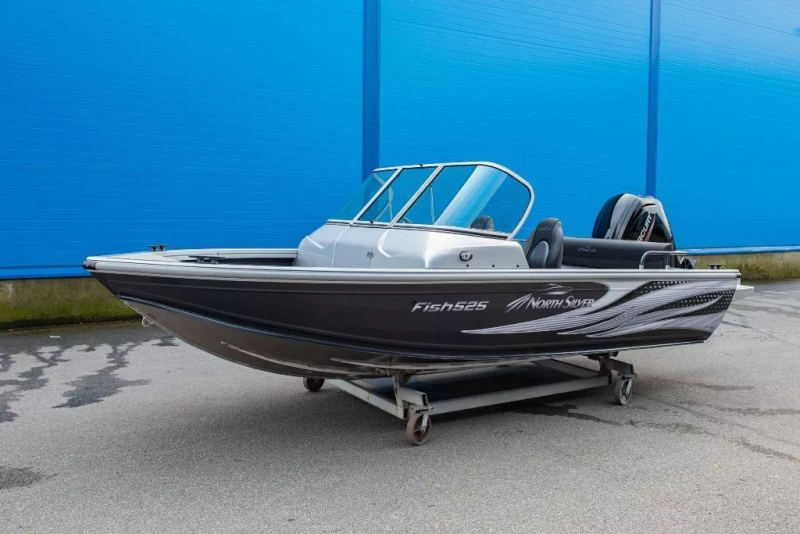 NorthSilver 525 Fish на катере — пример установки, Рыбанутые.РФ