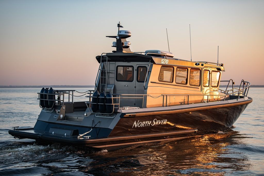 NorthSilver 1270 на катере — пример установки, Рыбанутые.РФ