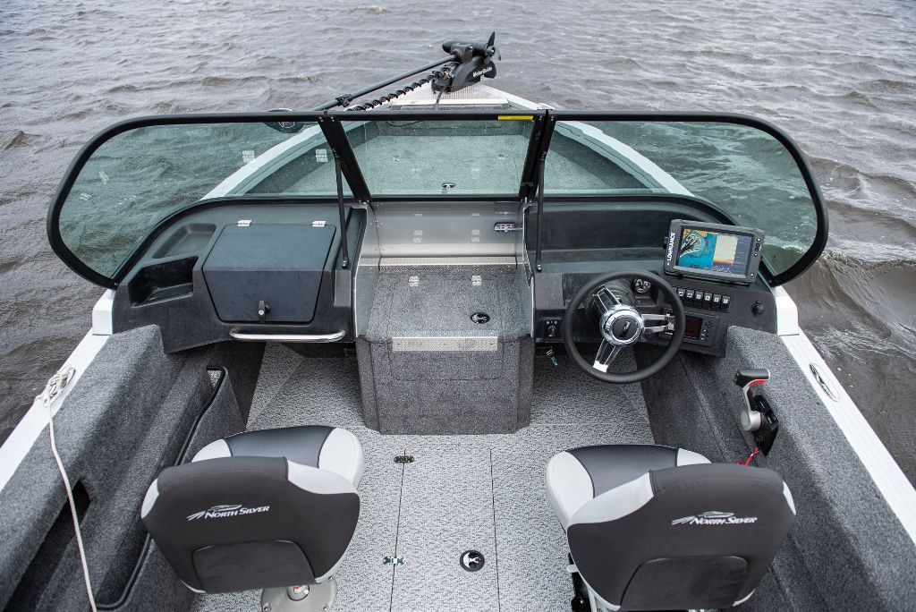 NorthSilver 615 Fish Sport на катере — пример установки, Рыбанутые.РФ