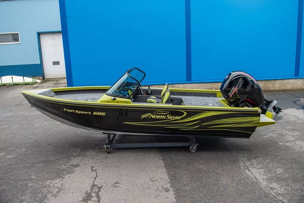 NorthSilver 585 Fish Sport на катере — пример установки, Рыбанутые.РФ