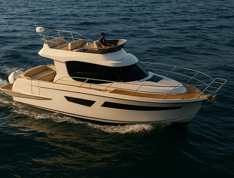 Albakore 1150 Fly на катере — пример установки, Рыбанутые.РФ