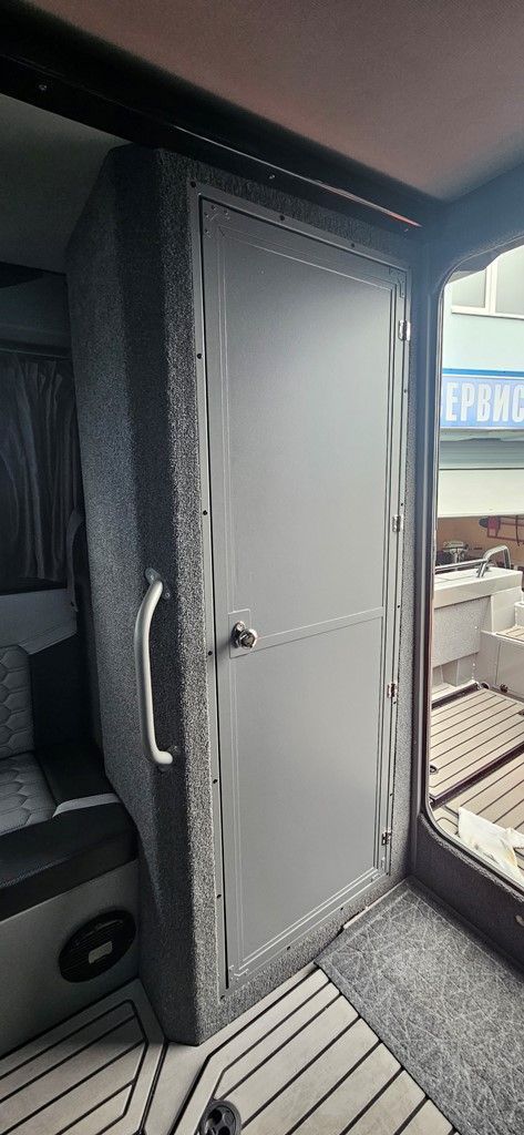 NorthSilver 766M XXL на катере — пример установки, Рыбанутые.РФ
