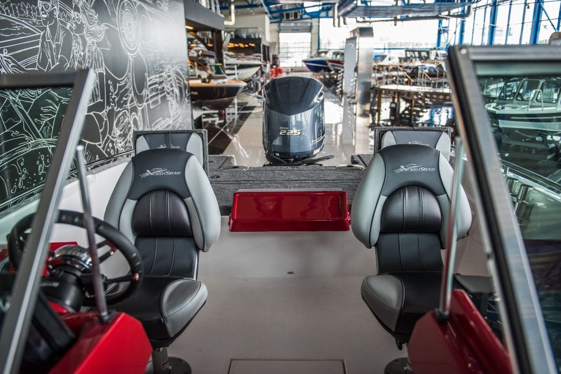 NorthSilver Husky 650 SF на катере — пример установки, Рыбанутые.РФ