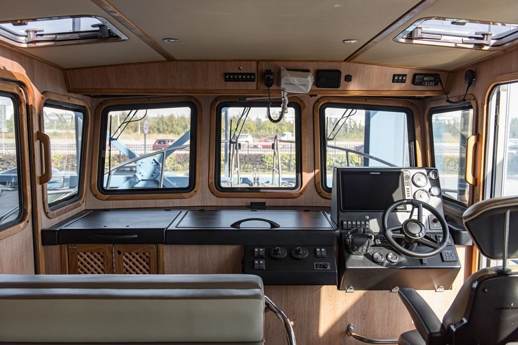 NorthSilver 1270 на катере — пример установки, Рыбанутые.РФ