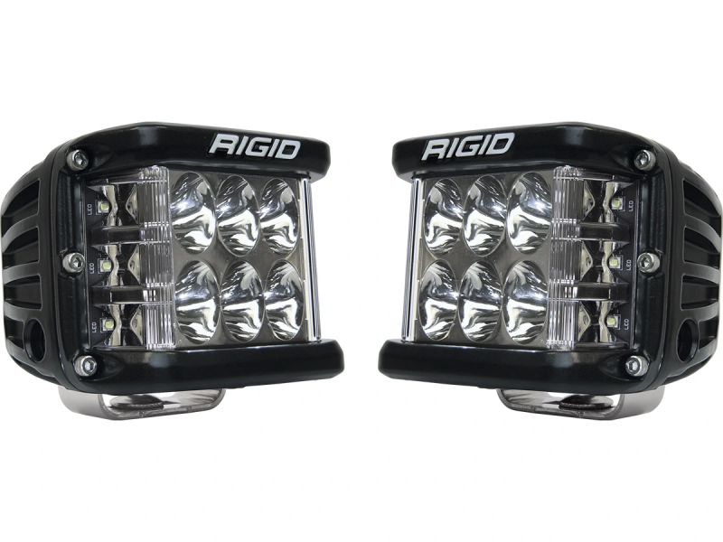 RIGID D-SS Серия PRO (9 светодиодов) Водительский свет (пара) на катере — пример установки, Рыбанутые.РФ