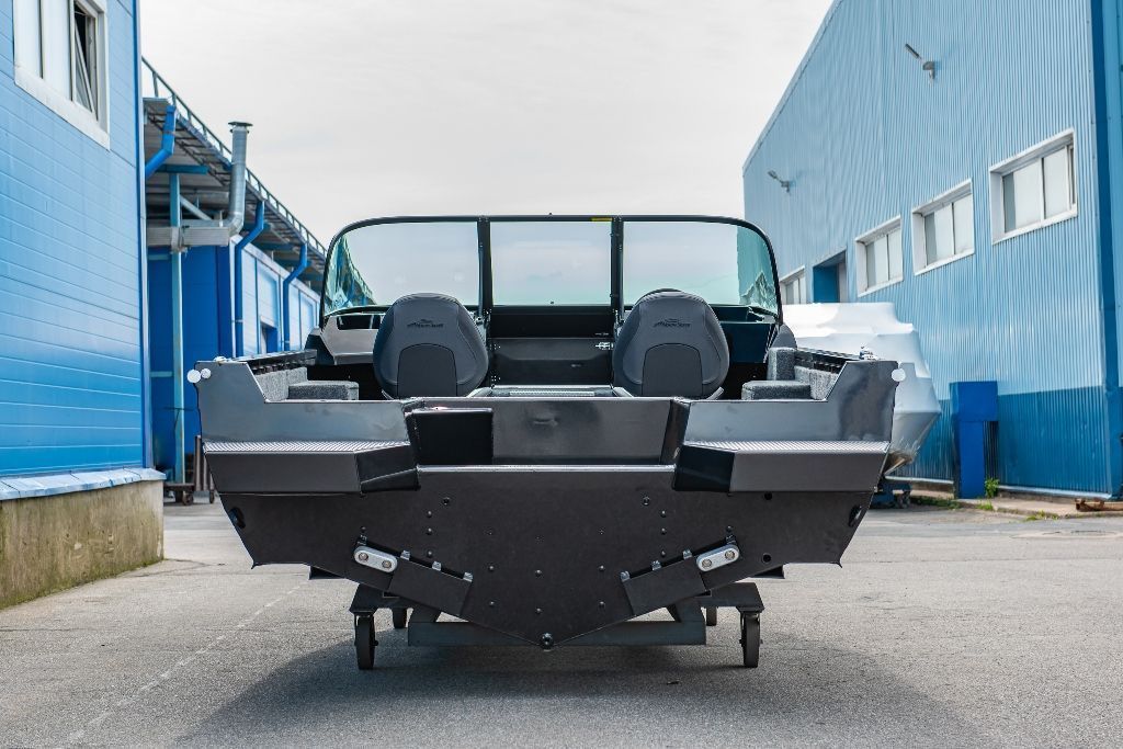 NorthSilver 700 Fish Sport на катере — пример установки, Рыбанутые.РФ