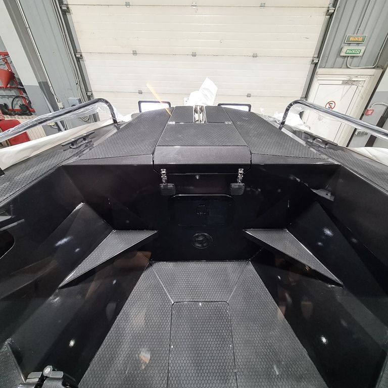 NorthSilver 766 L на катере — пример установки, Рыбанутые.РФ