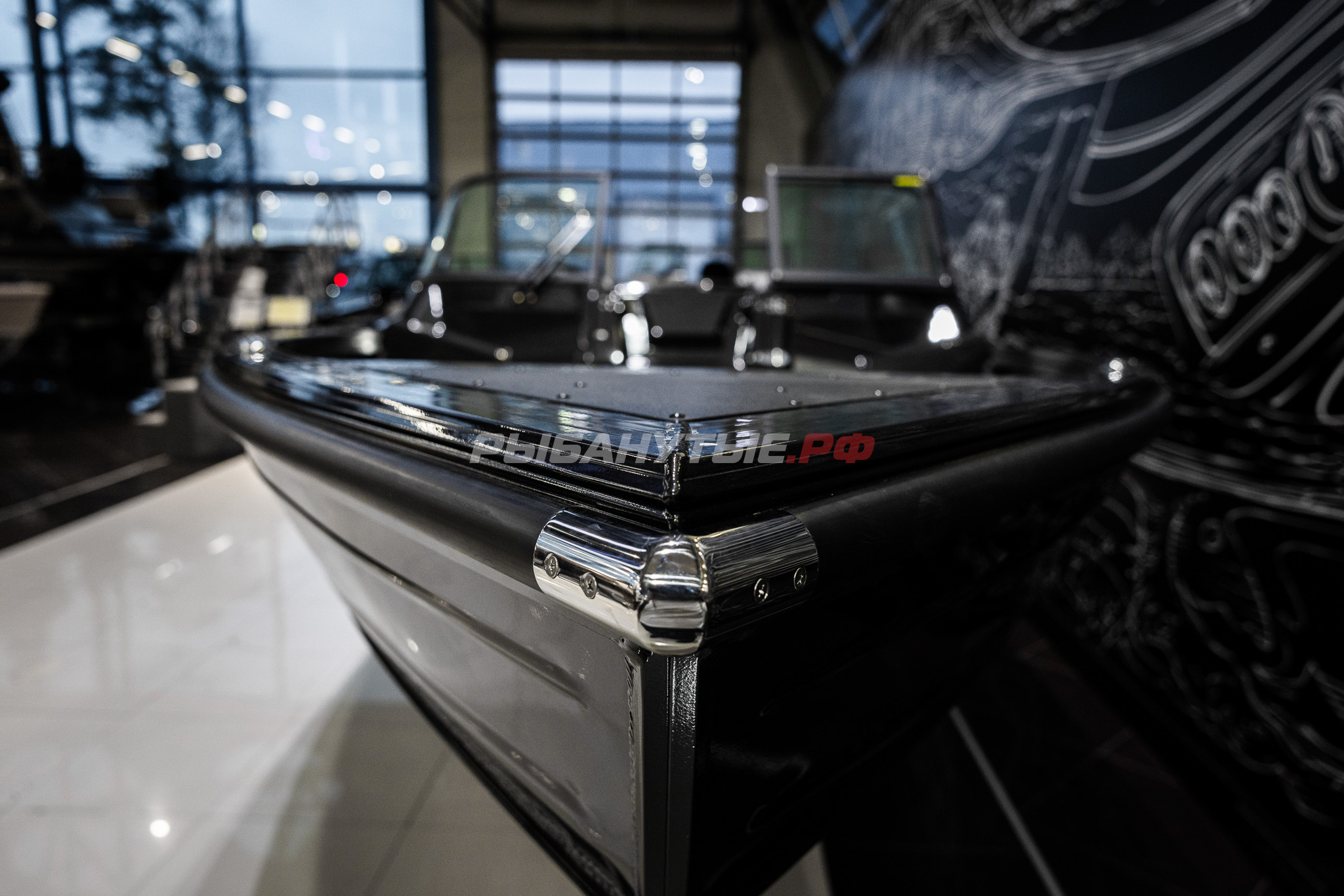 NorthSilver 700M Fish Sport на катере — пример установки, Рыбанутые.РФ