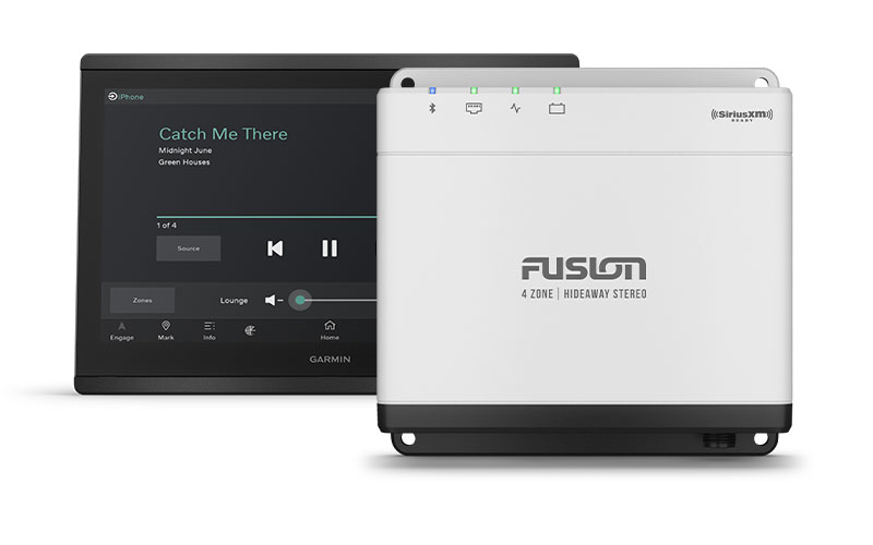Fusion Apollo™ MS-WB675 Hideaway Marine Head Unit