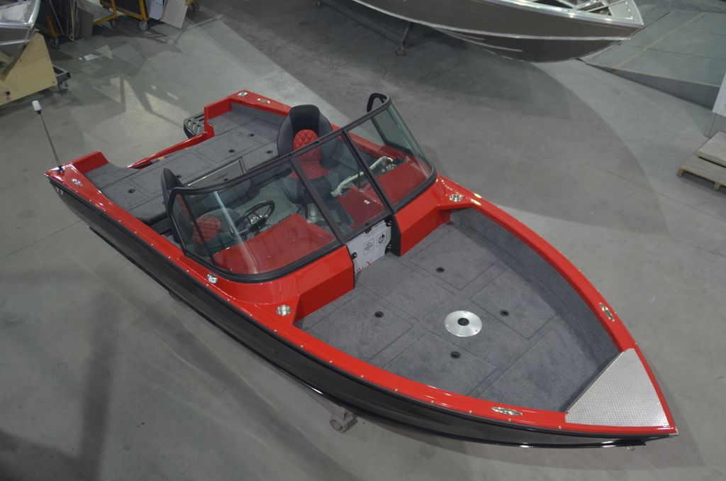 Albakore 470 Sport на катере — пример установки, Рыбанутые.РФ