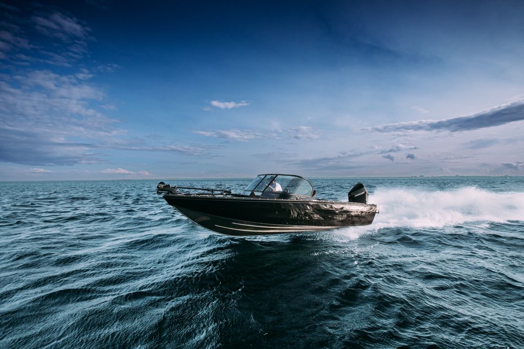 Albakore 650 Fish на катере — пример установки, Рыбанутые.РФ