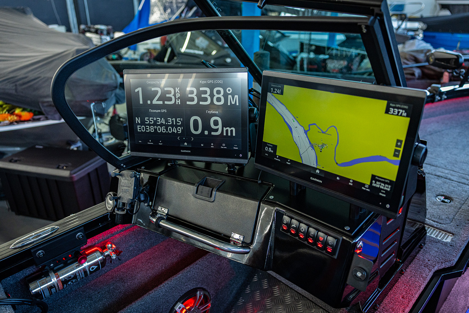 Тюнинг катера NorthSilver 700M Fish Sport для спорта